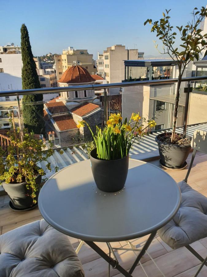 Apartament Super Loft With Acropolis View Ateny Zewnętrze zdjęcie